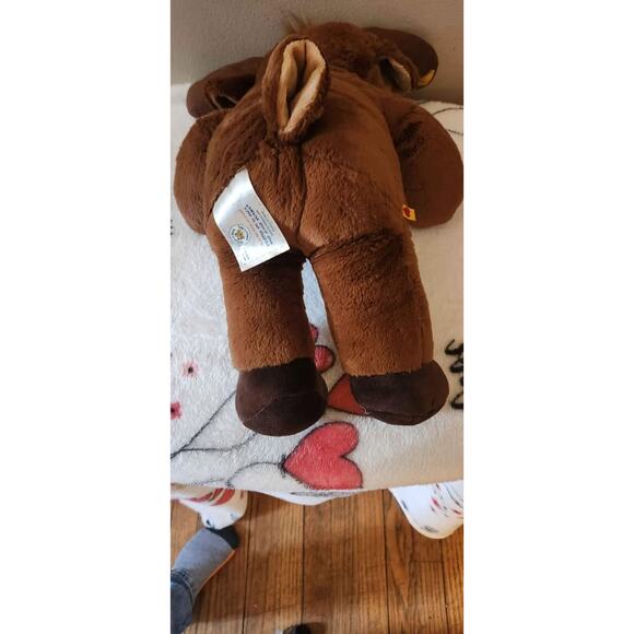 Build A Bear Hal Moose Plush 18in Christmas Light Up Antlers Stuffed Animal Gift - Picture 6 of 9